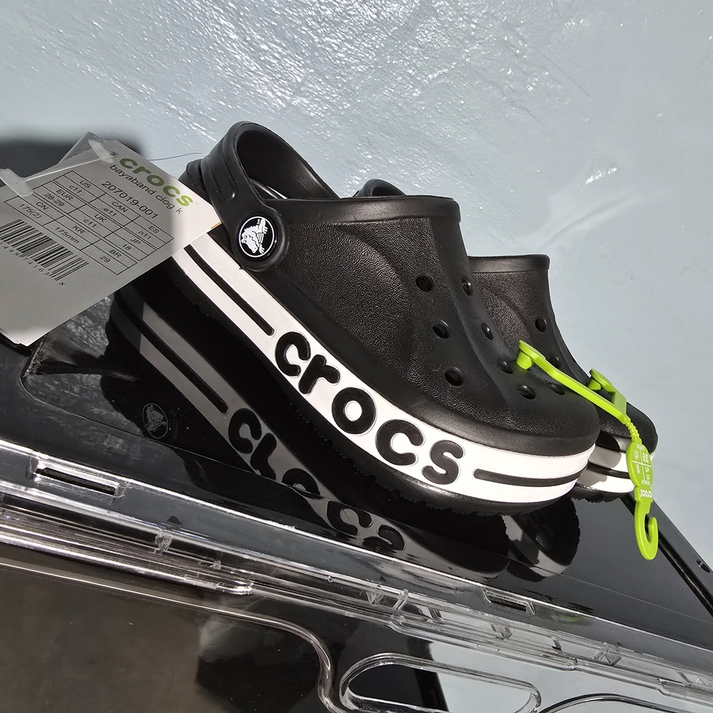 Crocs Kids Black Clogs